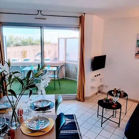 Apartment Le Marty 7 Vue Centre Terrasse Garage Piscine Climatisation *