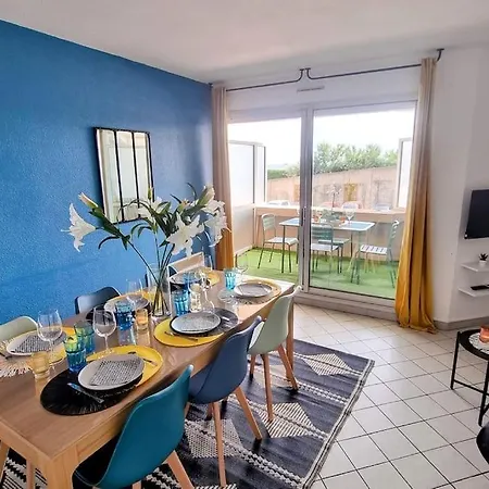 Daire Le Marty 7 Vue Centre Terrasse Garage Piscine Climatisation